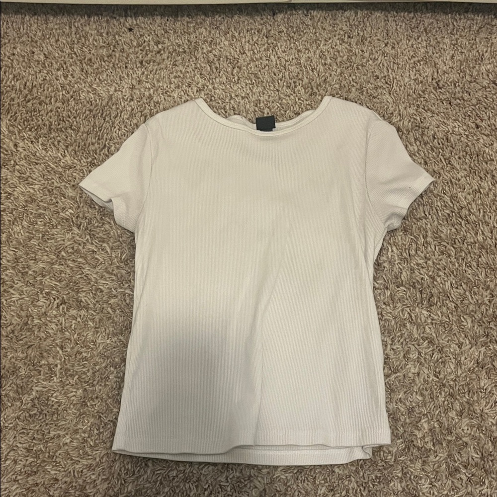 Target White Short Sleeve Tee